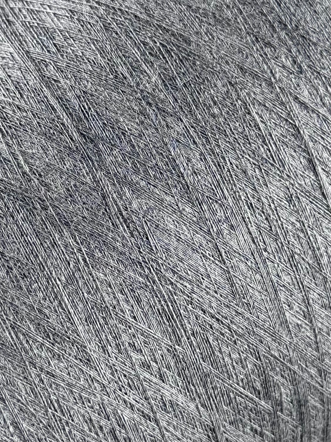 FBSilk Filati Buratti Art. G3622 3200 m / 100 g – 100% Tussahseide Garn col. Mittelgrau Mélange 42947